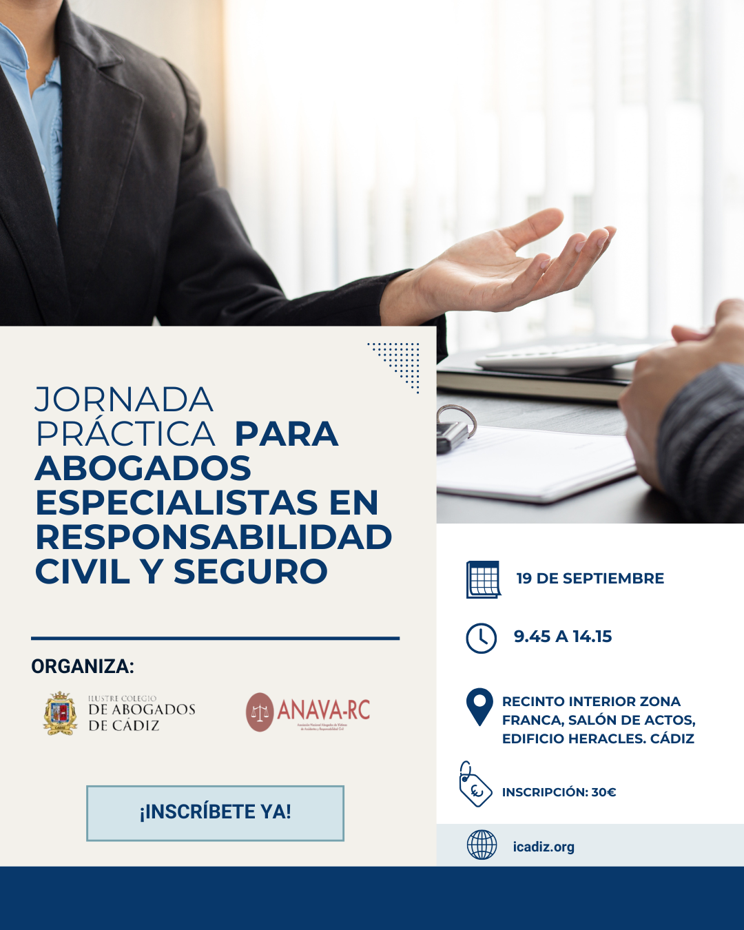 Jornada Práctica para Abogados Especialistas en Responsabilidad Civil y Seguros
